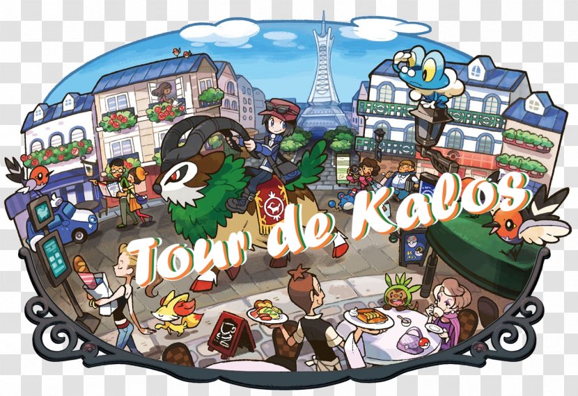 Pokémon X And Y The Company Pokédex Centre - Pok%c3%a9mon Trainer - City Scene Transparent PNG