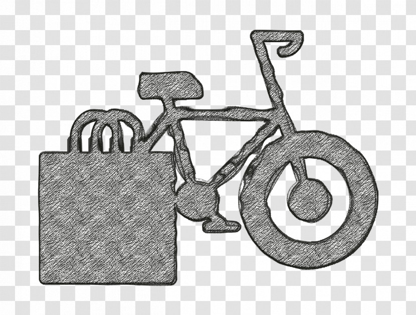Delivery Bike Icon Bicycle Icon Food Delivery Icon Transparent PNG