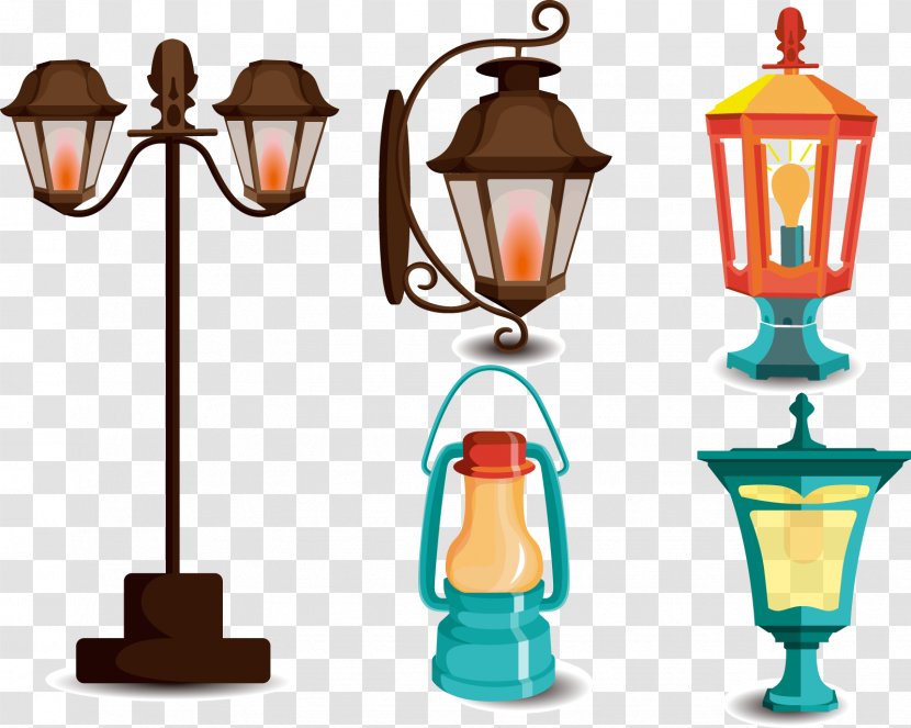 Light Download - Lighting - Various Styles Lamp Vector Transparent PNG