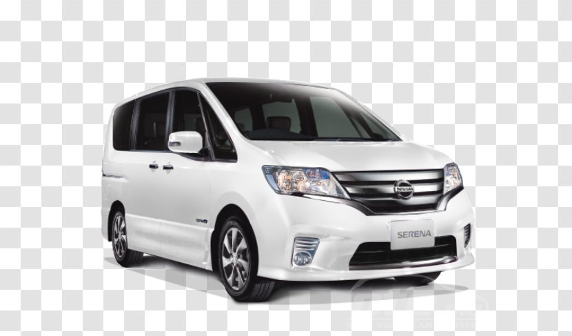 Minivan Nissan Serena Car Rental - Toyota Transparent PNG