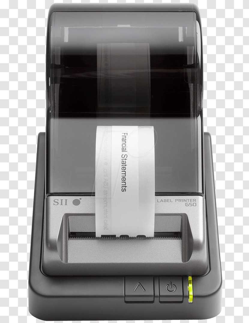 Seiko Instruments Smart Label Printer SLP 650 450 SLP650-EU Thermal Transfer 300 X 300DPI - Printing Transparent PNG