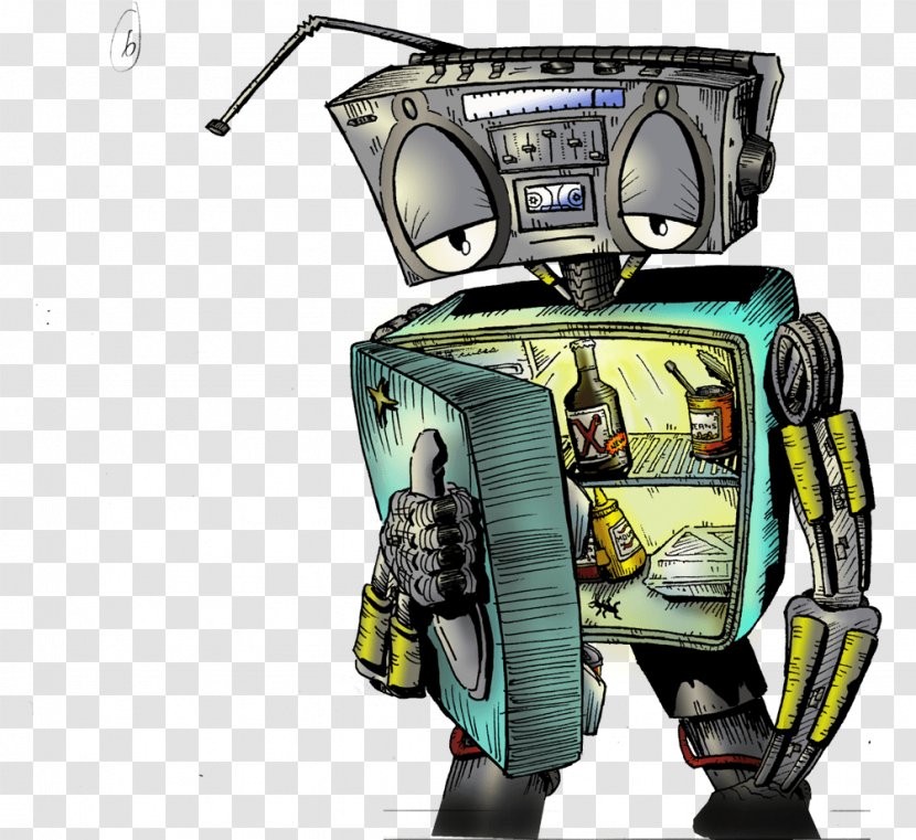 Robot Cartoon - Machine - Vancouver Island Transparent PNG