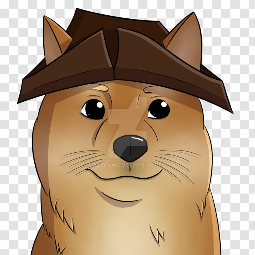 Whiskers Doge Drawing Cartoon - Head - Dog Transparent PNG