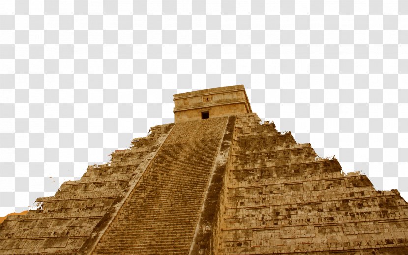 El Castillo, Chichen Itza Coba Teotihuacan Chichxe9n-Itzxe1 Valladolid - Historic Site - Ancient Mayan Civilization Construction Transparent PNG