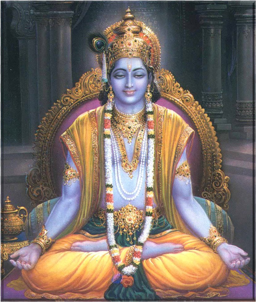 Krishna Shiva Bhagavad Gita Arjuna Vishnu - Hindu Transparent PNG