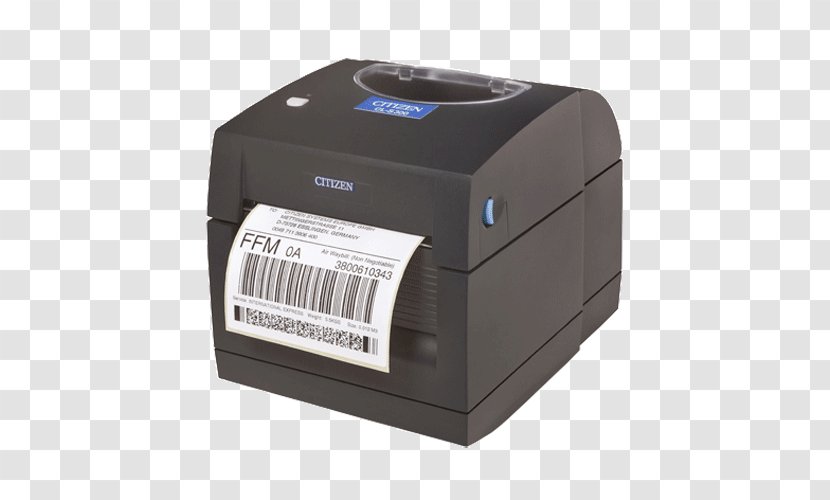 Label Printer Dots Per Inch Thermal Printing Thermal-transfer - Barcode Transparent PNG