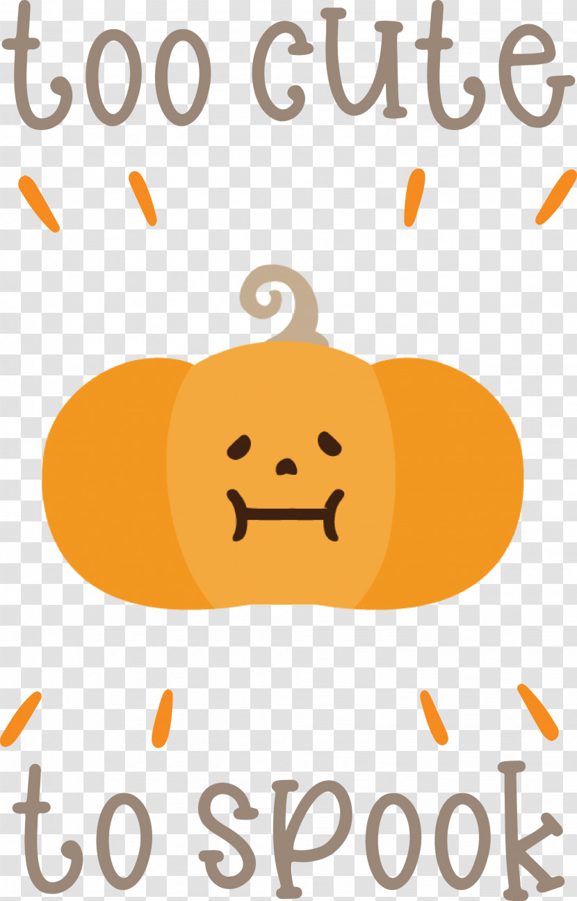 Halloween Too Cute To Spook Spook Transparent PNG