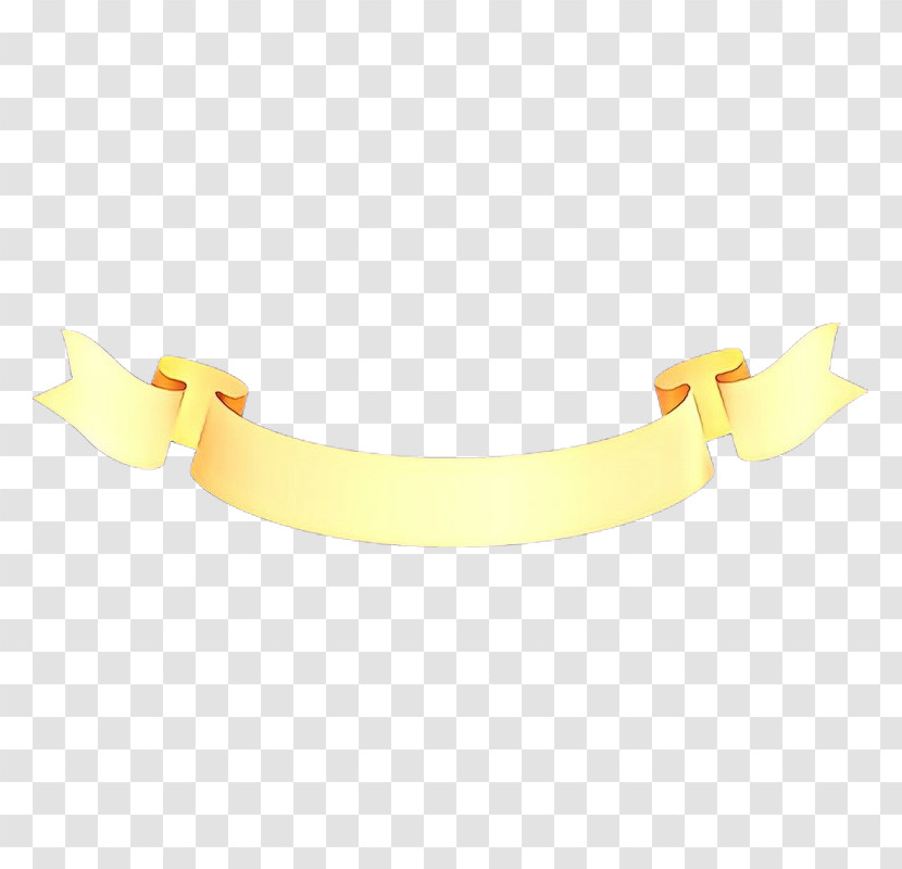 Yellow Banana Bracelet Transparent PNG