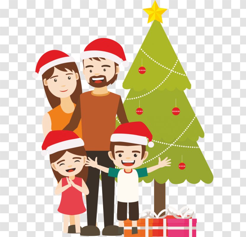 Santa Claus Christmas Day Decoration Family Gift - Fictional Character Transparent PNG