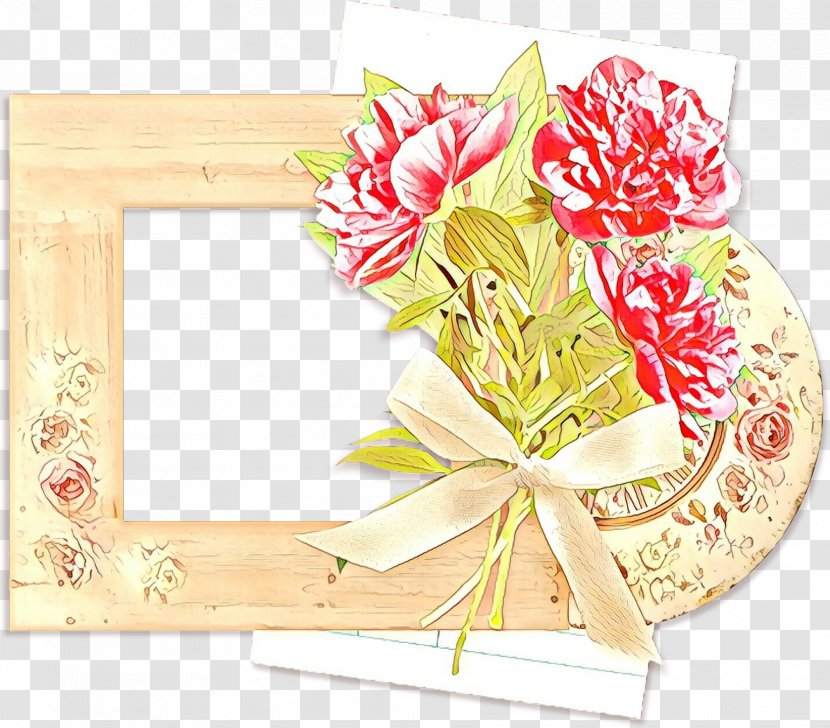 Flowers Background - Cut - Present Greeting Card Transparent PNG