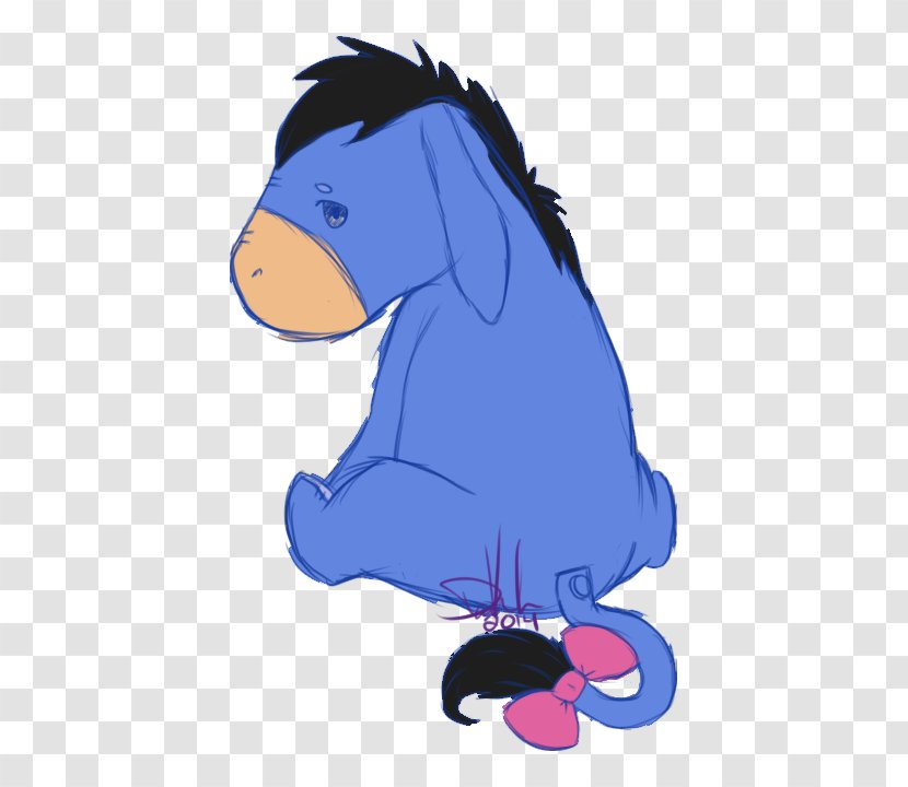 Eeyore Winnie The Pooh Horse - Cartoon Transparent PNG