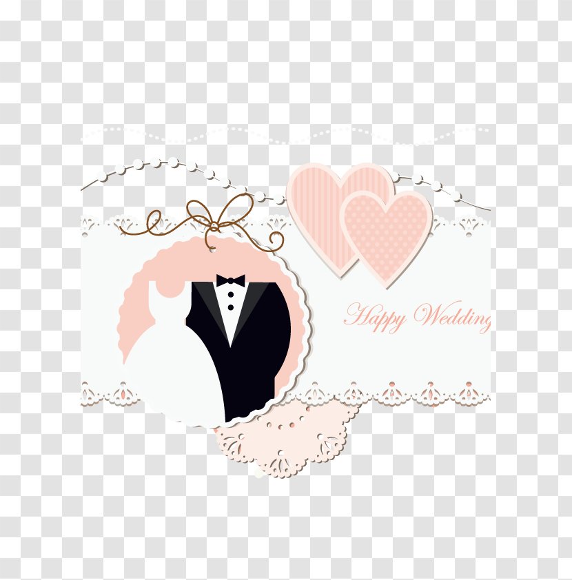 Wedding Invitation Marriage - Emotion - Vector Cards Transparent PNG