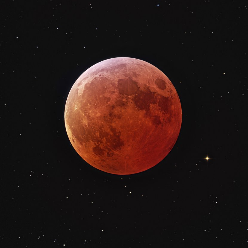 January 2018 Lunar Eclipse Supermoon Solar Blue Moon - Atmosphere Transparent PNG