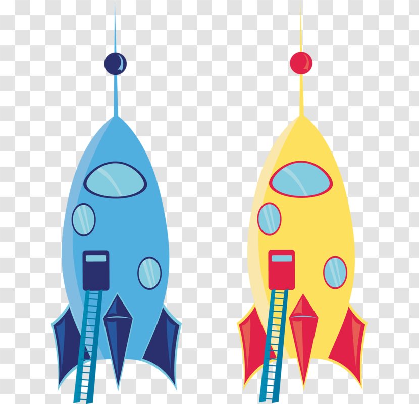 Rocket Spacecraft - Vehicle - Hand-painted Transparent PNG