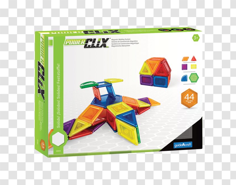 Toy Block Guidecraft PowerClix Frames Construction Set Educational Toys - Plastic Transparent PNG