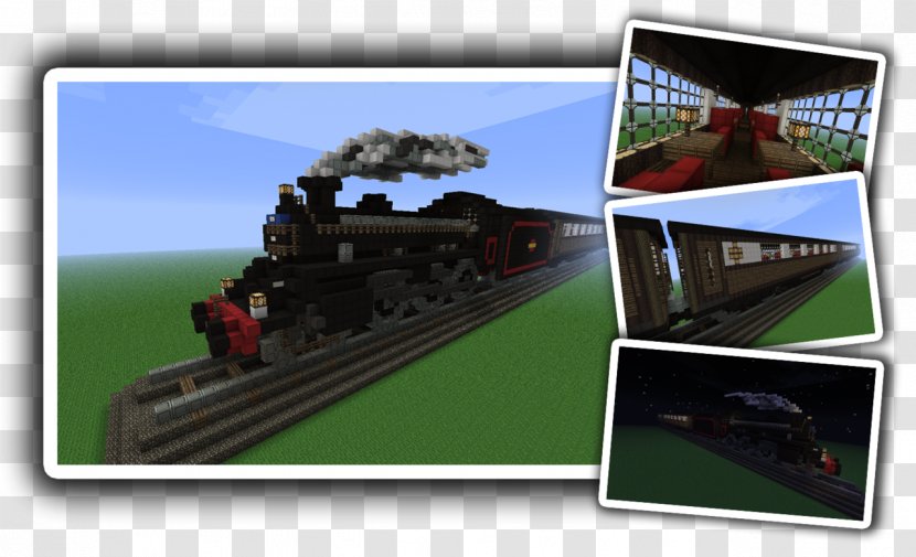 Minecraft: Pocket Edition Story Mode Train Android - Transport - Mine Transparent PNG