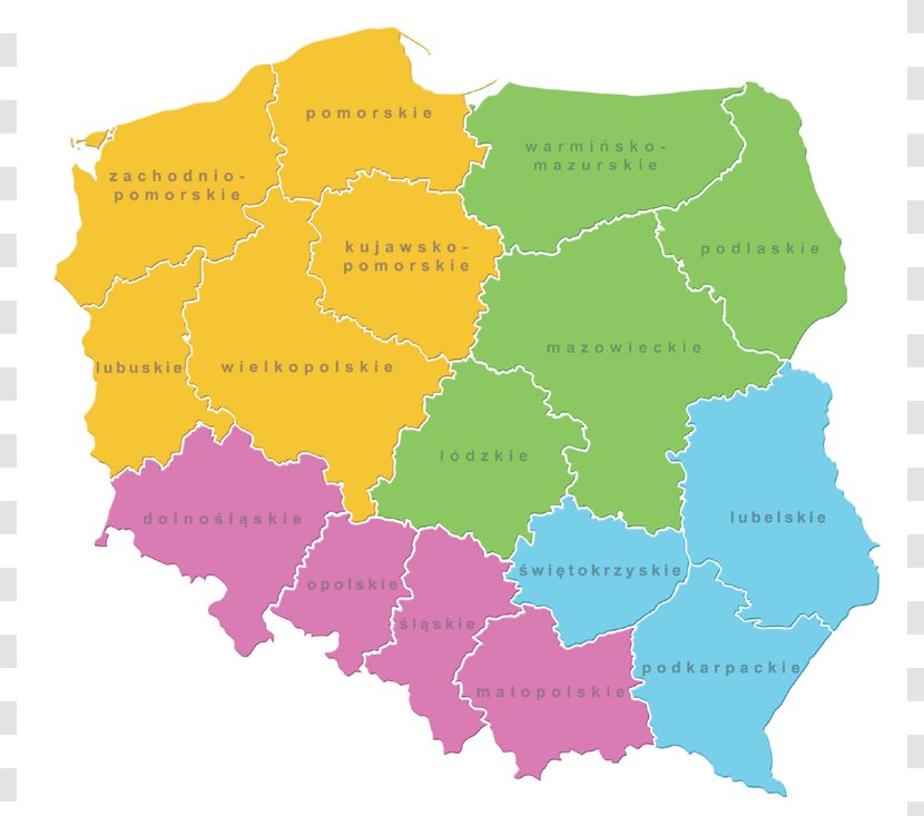 Poland Vector Map - Area - Purator Transparent PNG