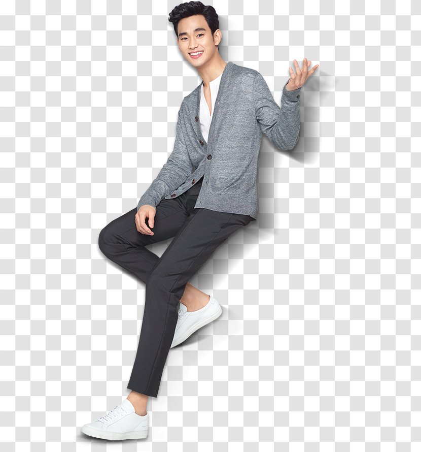 Blazer Suit Sleeve Pants Business - Shoe - Kim Soo Hyun Transparent PNG