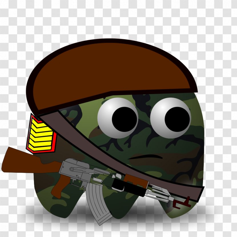 Pac-Man Soldier Army Transparent PNG