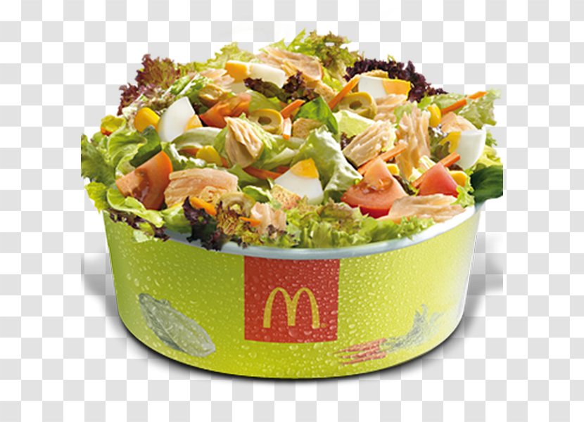 Mediterranean Cuisine Hamburger Tuna Salad McDonald's - Vegetable Transparent PNG