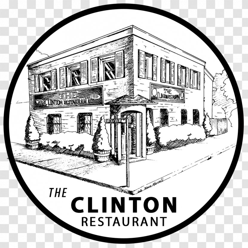 The Clinton Urban Sketchers Restaurant Drawing Sketch Transparent PNG