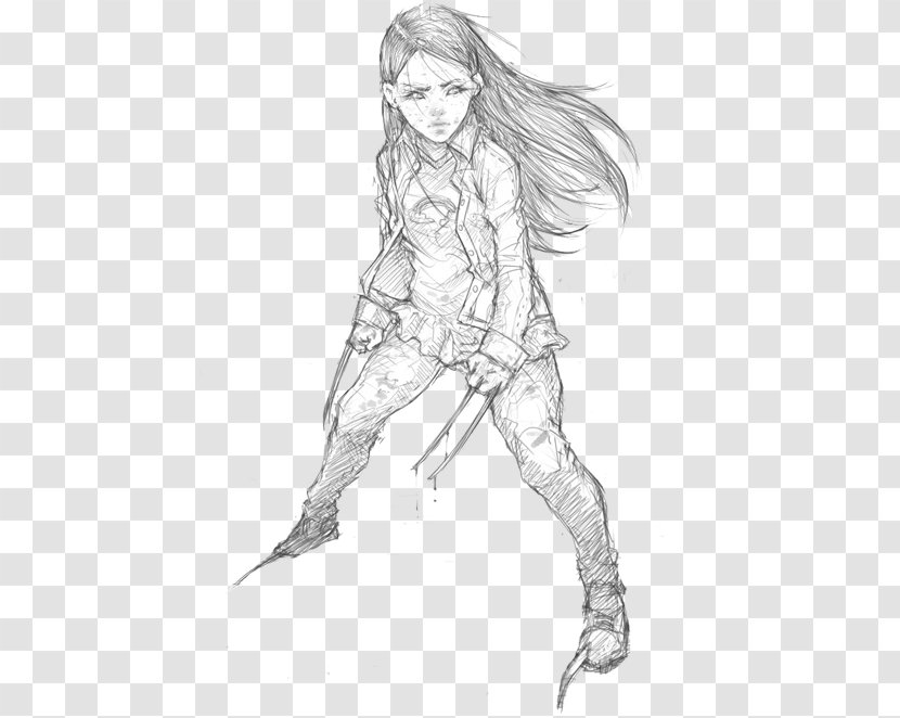 X-23 Wolverine Logan X-Men Mutant - Frame - Laura Kinney Transparent PNG