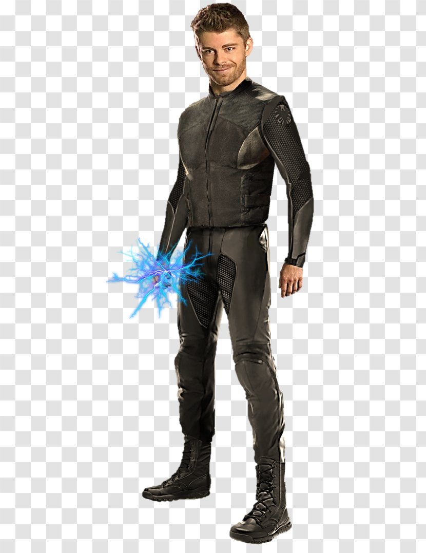 Luke Mitchell Agents Of S.H.I.E.L.D. Daisy Johnson Lincoln Campbell Costume - Action Figure - Comics Transparent PNG