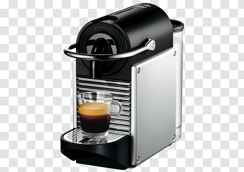 Krups Nespresso Pixie Espresso Machines C60 Coffeemaker - Singleserve Coffee Container Transparent PNG
