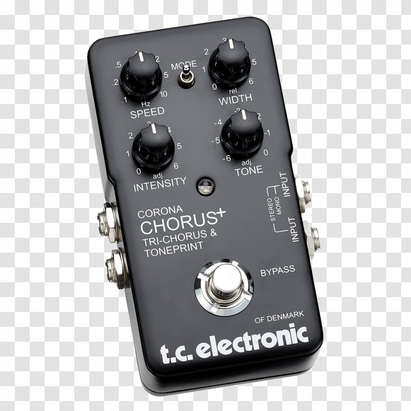 Chorus Effect Effects Processors & Pedals TC Electronic Flanging Electric Guitar - Heart - Corona Transparent PNG