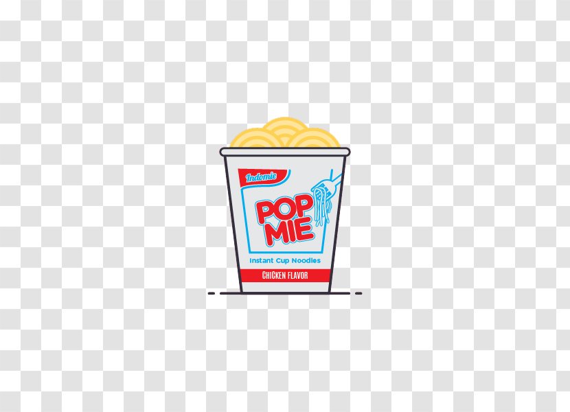 Brand Logo Yellow Font - Cup Noodle Transparent PNG