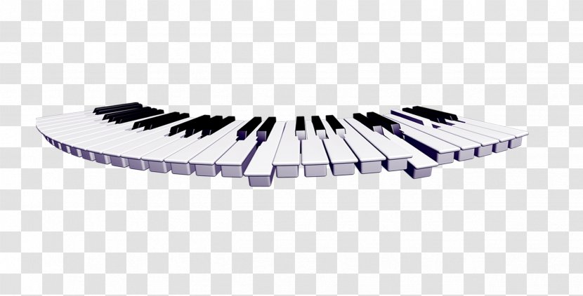 Piano Little Apple - Silhouette - Creative Keyboard Transparent PNG