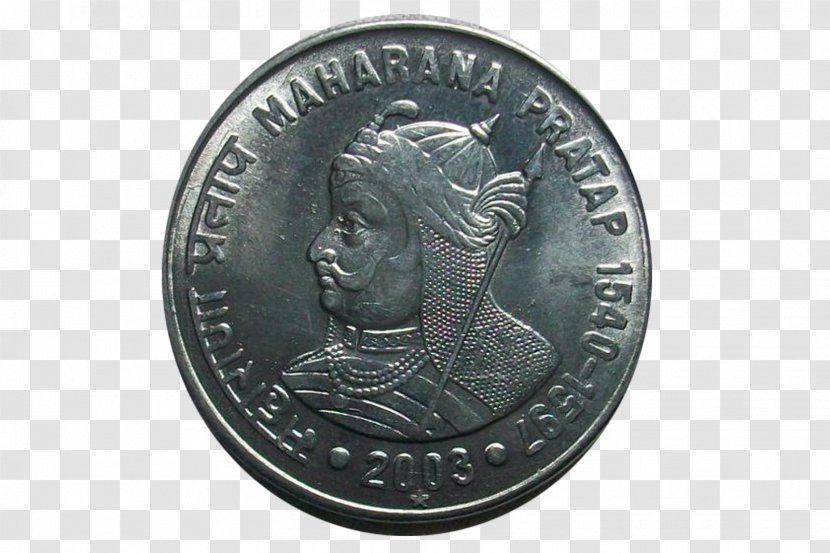 Coins Of The Indian Rupee Mewar One - Silver Transparent PNG