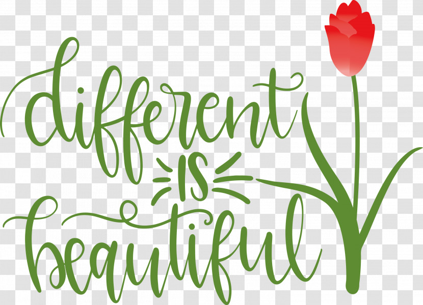 Different Is Beautiful Womens Day Transparent PNG