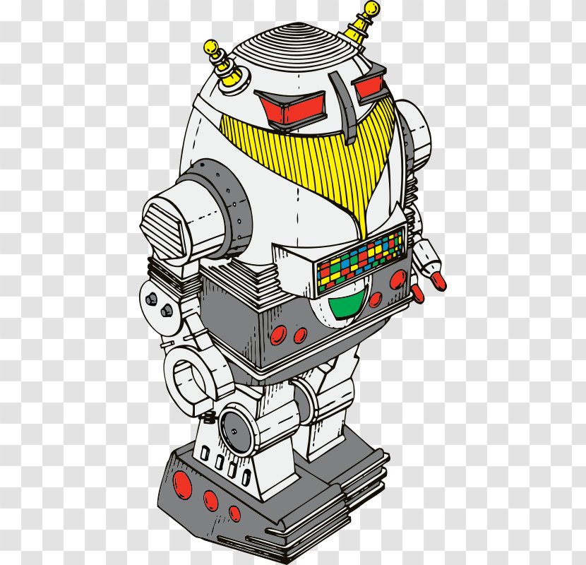Robotics Clip Art - Fictional Character - Robot Toy Transparent PNG