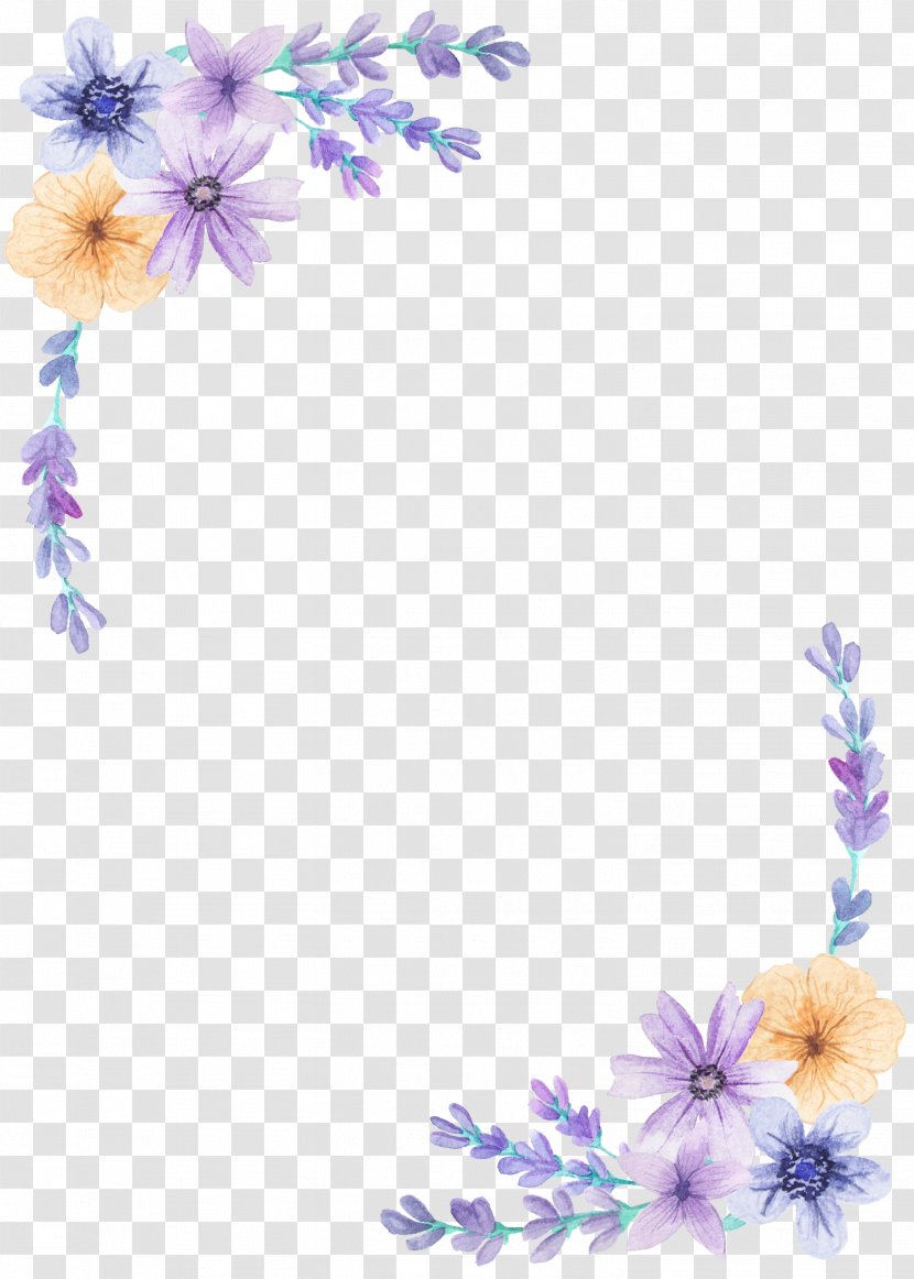 Flower Lavender Wallpaper - Curriculum Vitae - Beautiful Transparent PNG