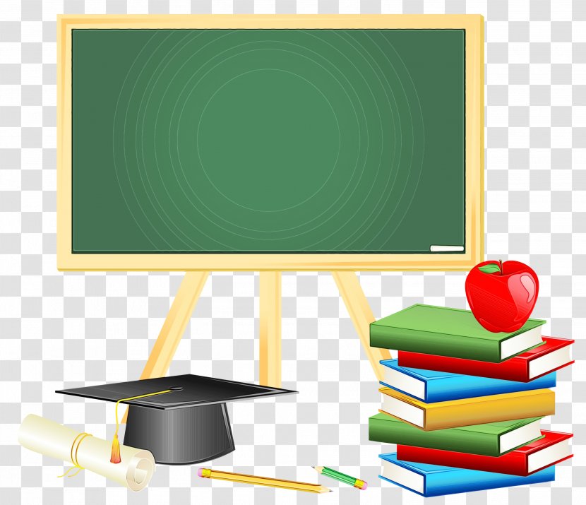 School Board Background - Blackboard - Rectangle Whiteboard Transparent PNG