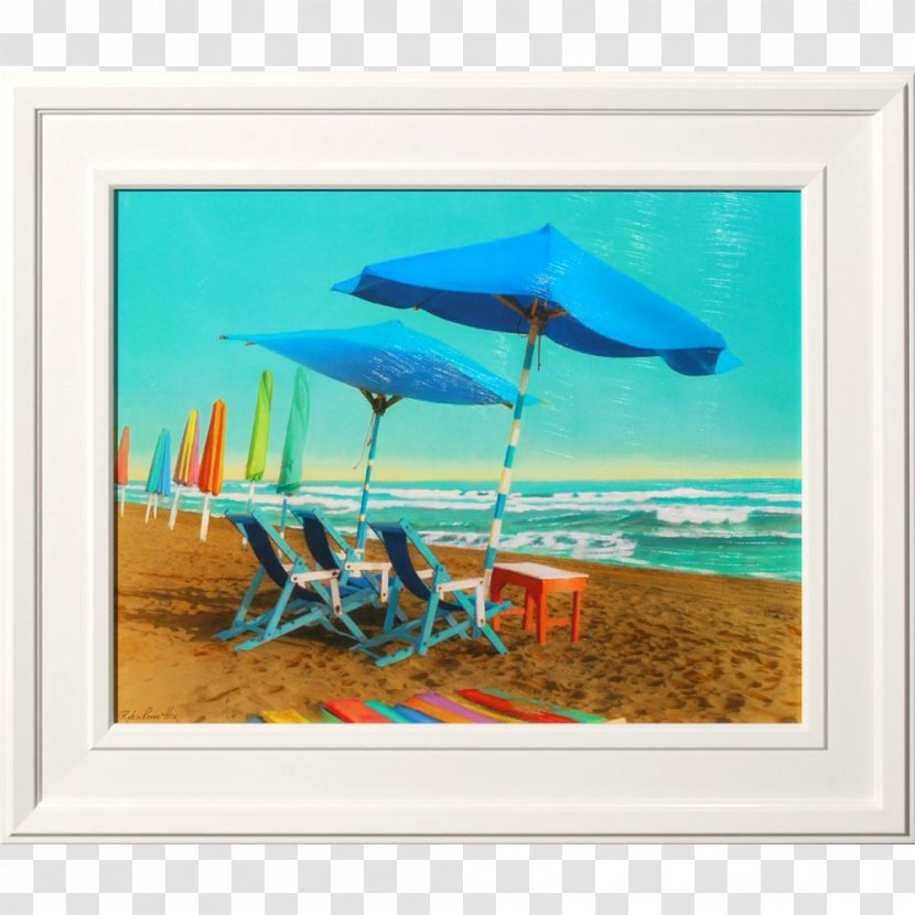 Picture Frames Canvas Print Art.com Poster - Sky - Beach Umbrella Transparent PNG