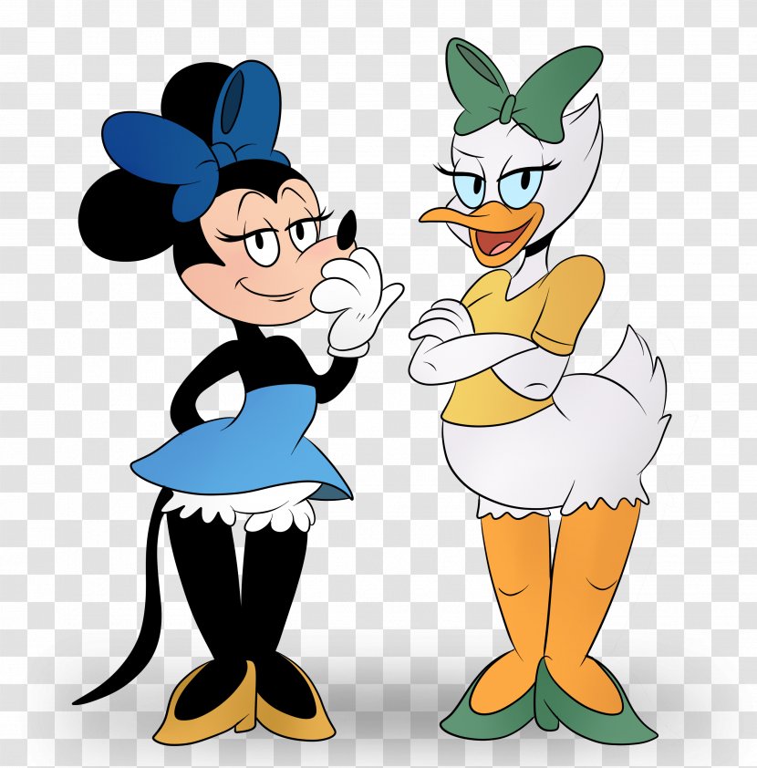 Minnie Mouse Daisy Duck Mickey Donald Drawing - Oswald The Lucky Rabbit Transparent PNG