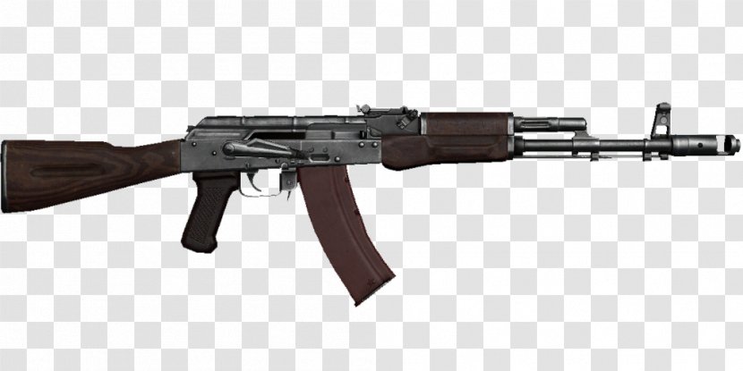 Izhmash AK-47 Firearm Weapon AK-74 - Silhouette - Ak 47 Transparent PNG