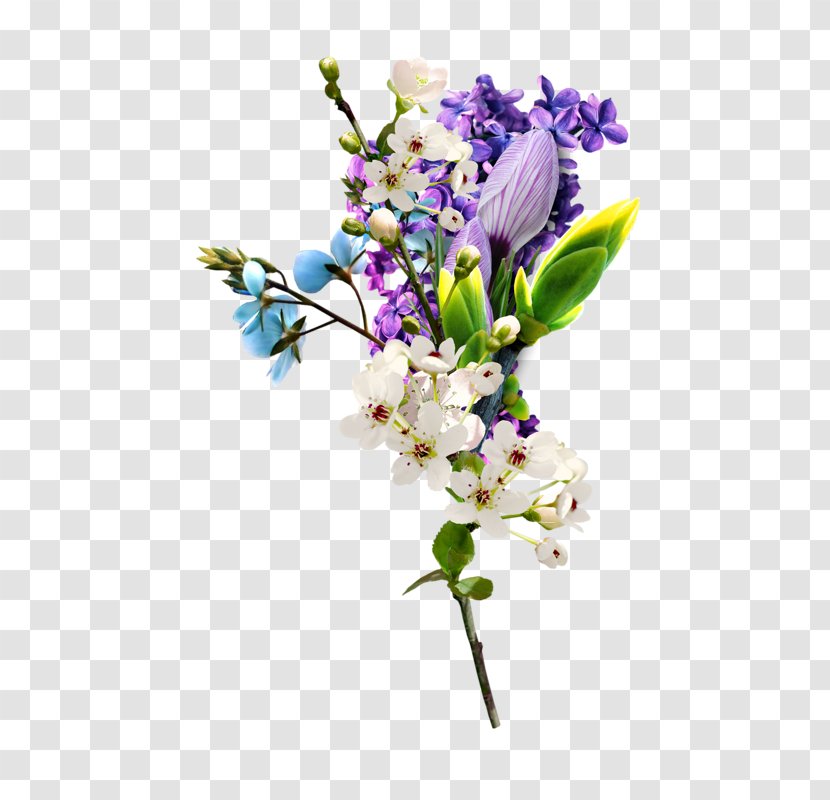 Floral Design Watercolour Flowers Lilac Cut - Flower Arranging Transparent PNG