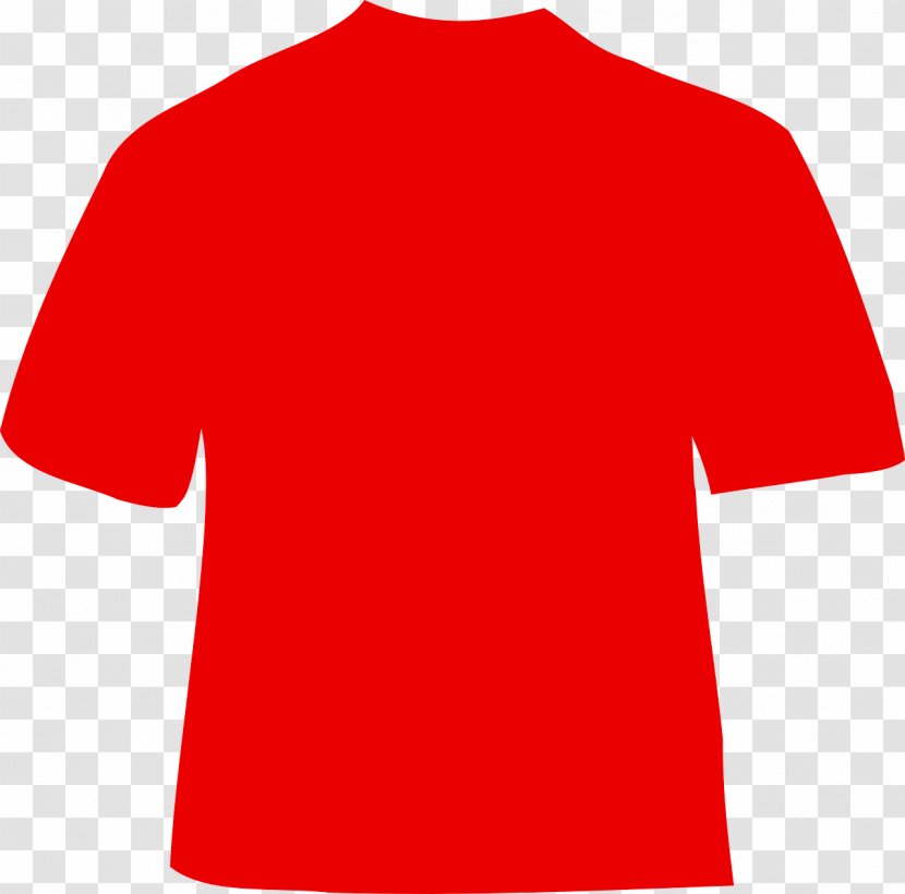 T-shirt Red Polo Shirt Clip Art - Sleeve Transparent PNG