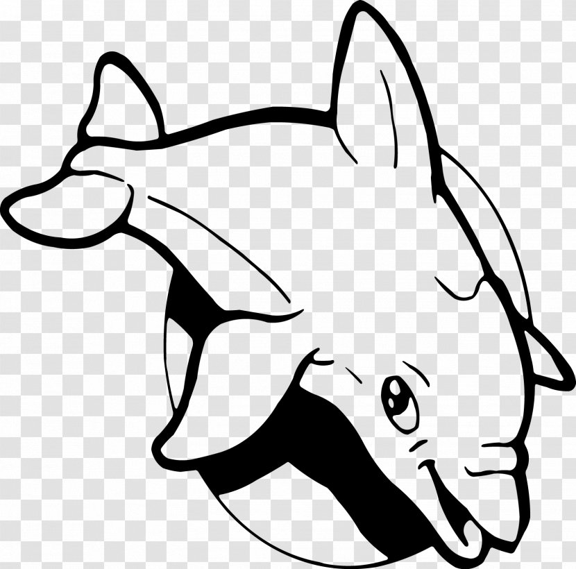 Bottlenose Dolphin Whale Clip Art - Hand - Vector Dolphins Transparent PNG