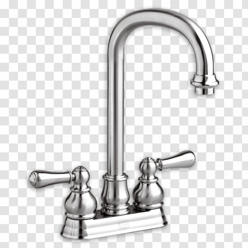 Tap Sink American Standard Brands Brushed Metal Moen - Handle - Faucet Transparent PNG