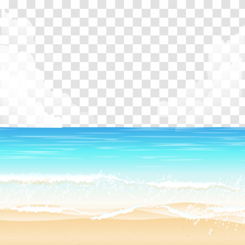 Sky Sea Microsoft Azure Wallpaper - Daytime - Beach Transparent PNG