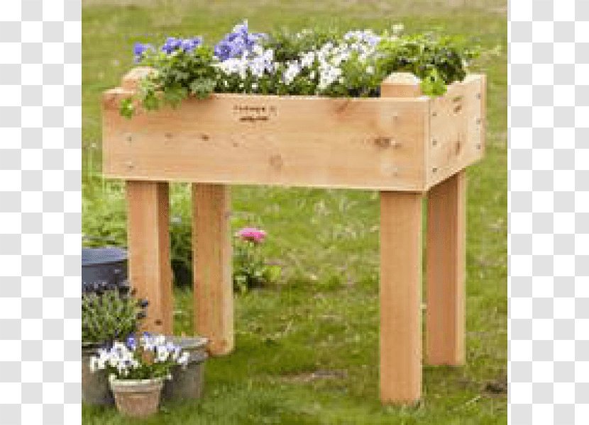 Table Raised-bed Gardening Flower Box Garden - Grass Transparent PNG