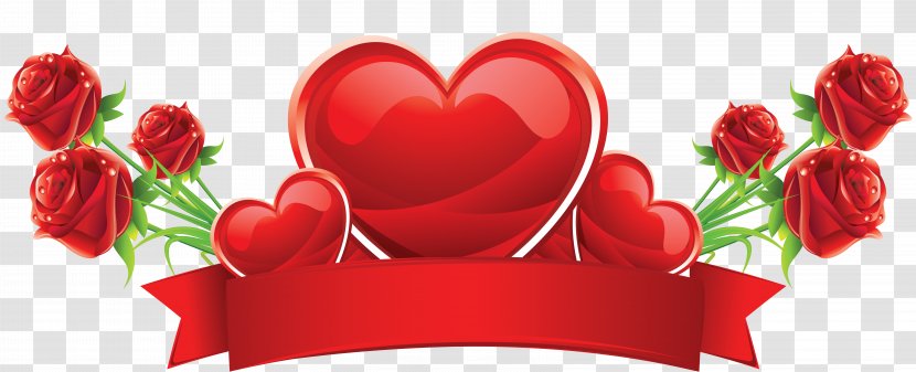 Valentine's Day Birthday Love Clip Art - Flower Transparent PNG