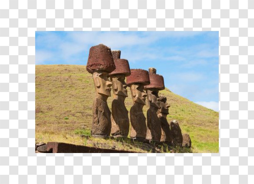 Moai Travel Island Archaeological Site Orongo - Easter Transparent PNG