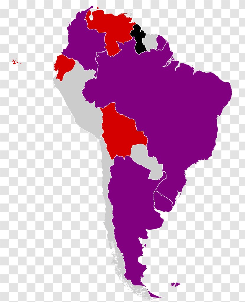 South America Latin Globe World Map - Pink Transparent PNG