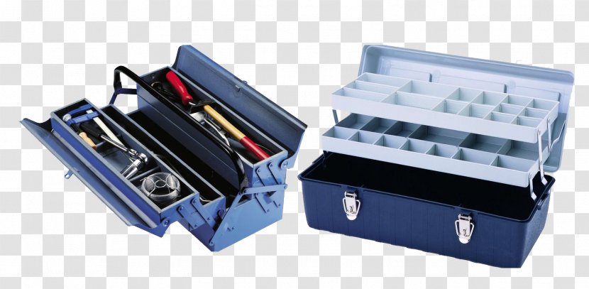Toolbox - Tool Storage Organization - Blue Transparent PNG
