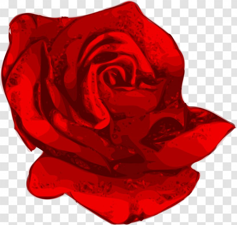 Garden Roses Flower Clip Art - Rose Family - Red Transparent PNG